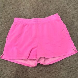 Pink Women's sweat Shorts